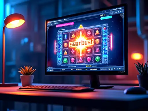 Starburst pokie artwork at Win Spirit Casino